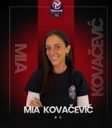 SENIORKE-PRVA EKIPA Mia Kovačević